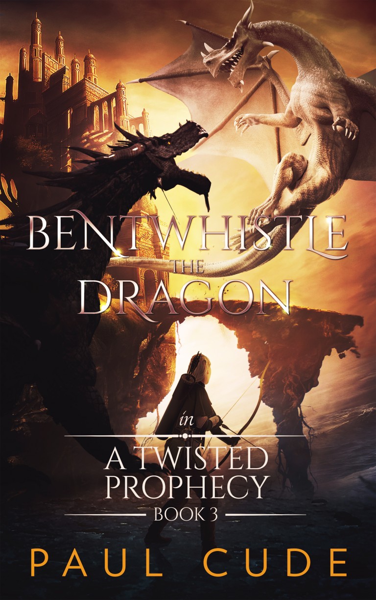Bentwhistle the Dragon in a Threat from the Past by Paul Cude